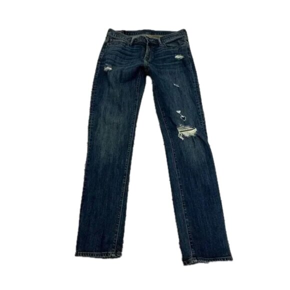 Abercrombie & Fitch Men’s 30 x 31” Rustin Athletic Slim Distressed Stretch Jeans - Picture 1 of 13